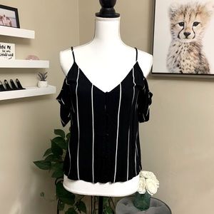 Kendall & Kylie Off The Shoulder Shirt